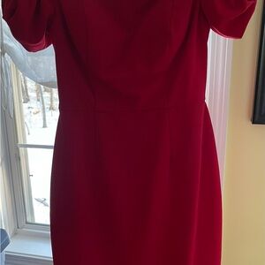 Elegant Red Women's Dress